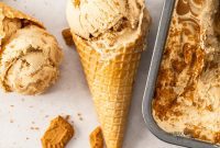 Velvet Biscoff Ice Cream