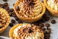 Espresso Cream Tartlets