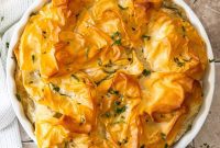 Golden Filo Chicken Bake