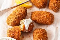 Golden Pork Croquettes