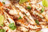 Zesty Nam Jim Butterflied Prawns