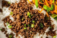 Glazed Teriyaki Beef Bowls