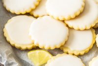 Tangy Lemon Glazed Cookies