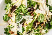 Sweet Pear and Toasted Walnut Salad