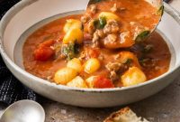 Hearty Sausage and Gnocchi Soup