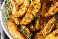 Rustic Rosemary Potato Wedges