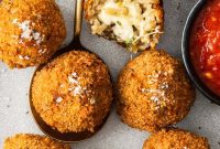 Savory Mushroom Risotto Bites
