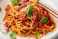 Spicy Arrabbiata Spaghetti