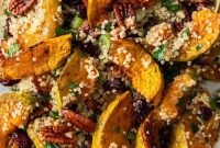 Vibrant Roasted Pumpkin Quinoa Salad