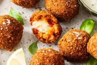 Vibrant Tomato Arancini Bites