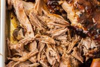 Succulent Slow-Braised Pulled Lamb Shoulder