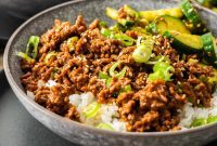 Fiery Gochujang Beef Bowls