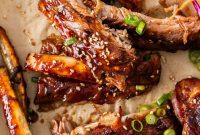 Sweet and Sticky Asian Pork Ribs