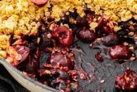 Anytime Cherry Crumble
