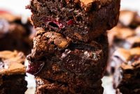 Cherry Bomb Brownies