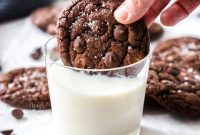 Decadent Double Chocolate Fudge Cookies