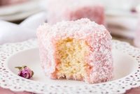 Berry Rose Lamington Bliss