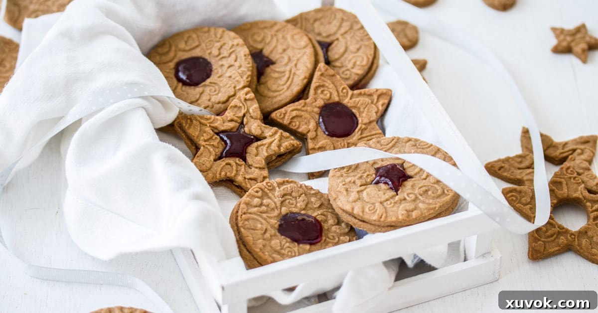 A white tray filled with cookies